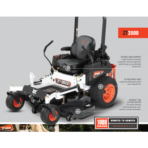 BOBCAT ZT3500 52