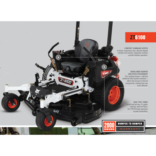 Bobcat zt6100 sales